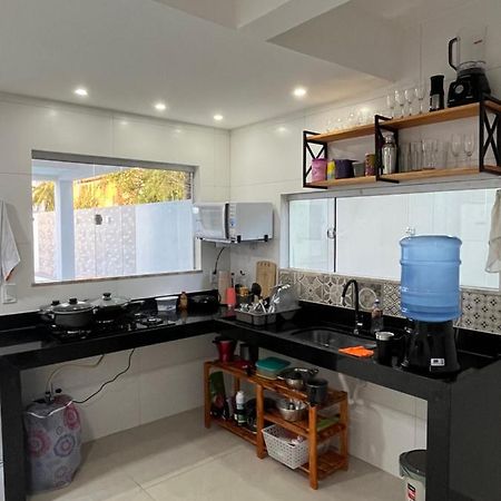 Casa Com Piscina Em Coroa Vermelha Santa Cruz Cabrália Esterno foto