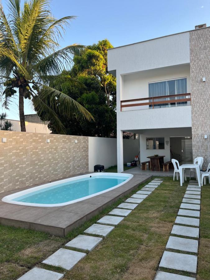 Casa Com Piscina Em Coroa Vermelha Santa Cruz Cabrália Esterno foto
