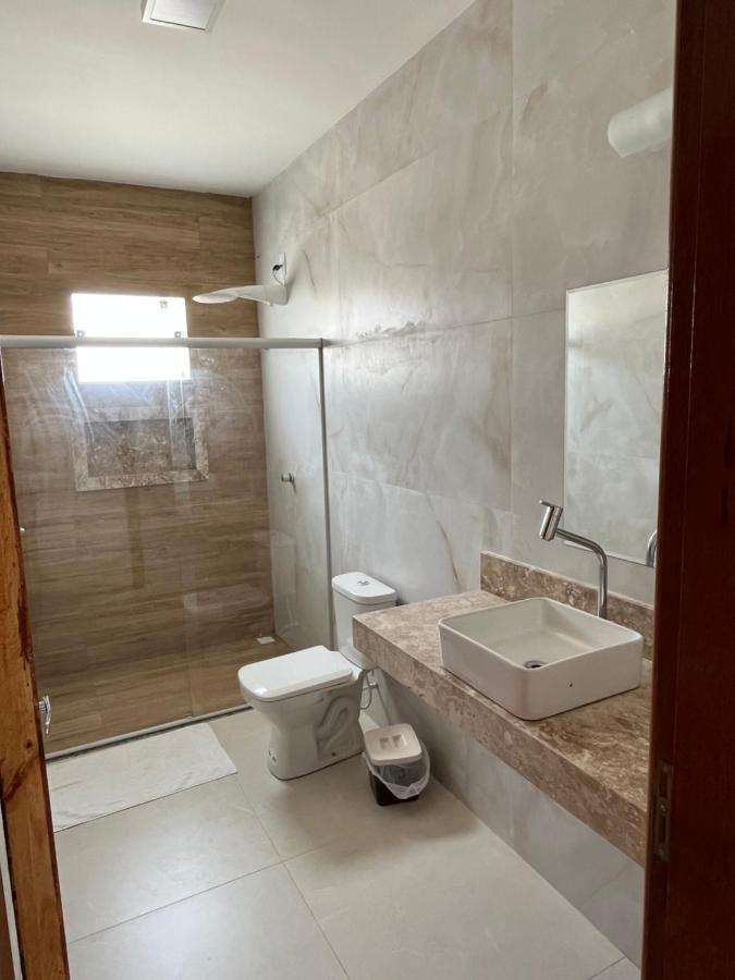 Casa Com Piscina Em Coroa Vermelha Santa Cruz Cabrália Esterno foto