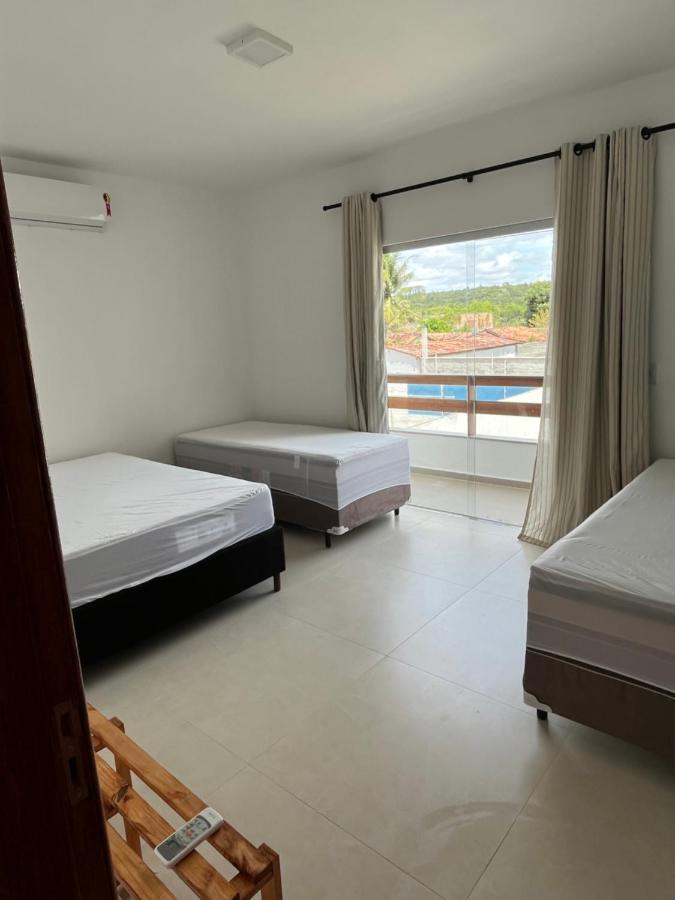 Casa Com Piscina Em Coroa Vermelha Santa Cruz Cabrália Esterno foto