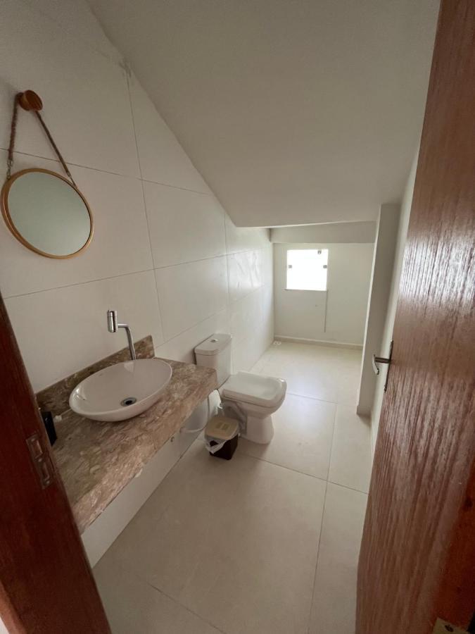 Casa Com Piscina Em Coroa Vermelha Santa Cruz Cabrália Esterno foto